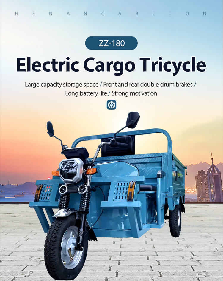 ZZ180 Electric Tricycle Cargo